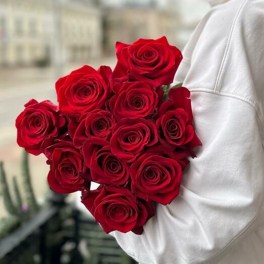 🌹 Красные розы 11