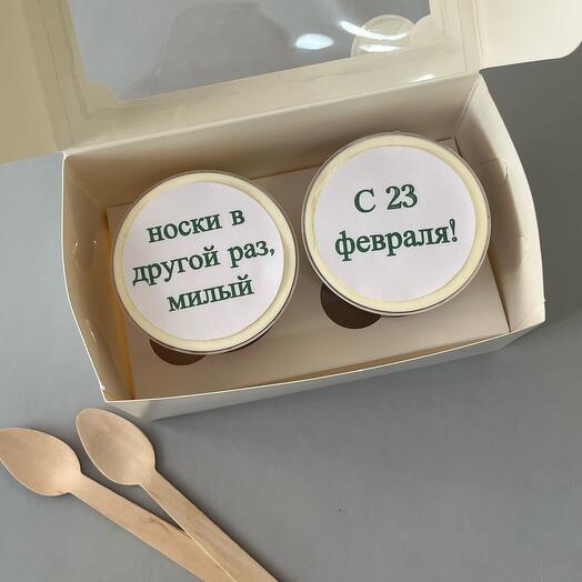 Трайфлы для мужа парня, брата, сына / корпоративный заказ трайфлов / 23 февраля / День защитника Отечества