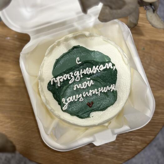 Бенто-торт «моему защитнику»