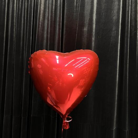 Красное сердце