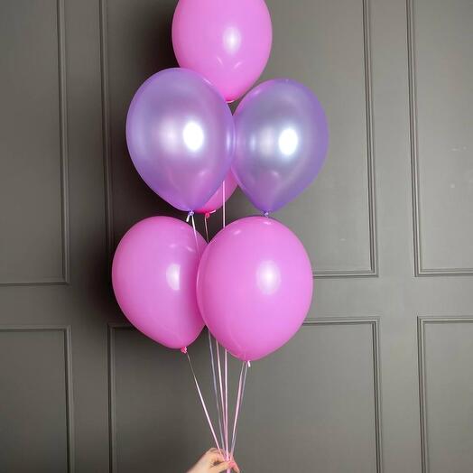 Set "Pink" 7 pieces