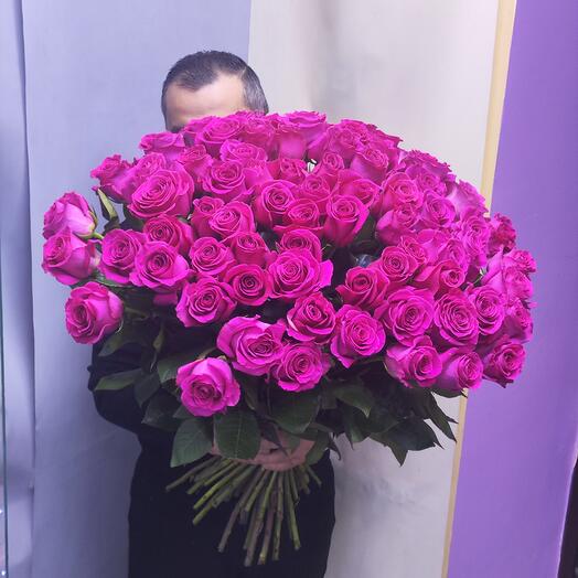 Букет из роз Пинк Флоид 75