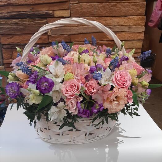 Cesta de flores 8