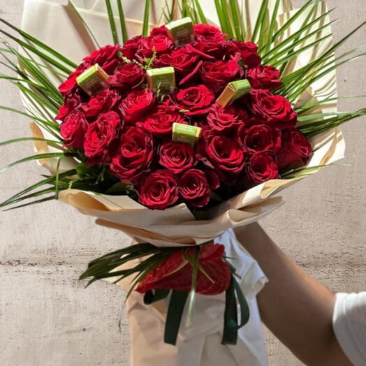 Red Roses 41 Adet