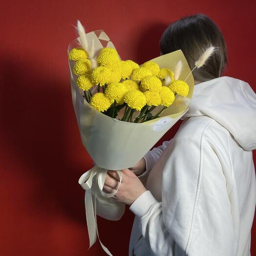 Солнечная хризантема Лимончелло 💛