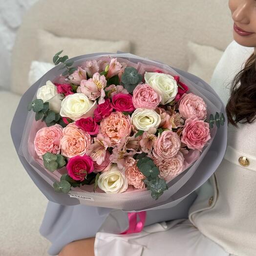 Пионовидный микс