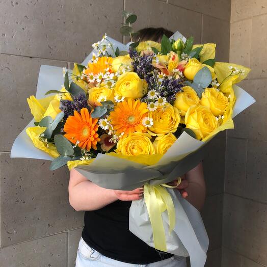 💐 Букет из пиновидных роз 💐