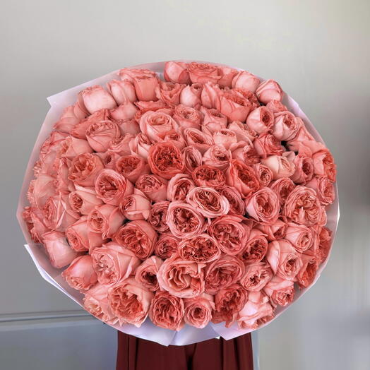 БУКЕТ ИЗ 101 РОЗ PINK EXPRESSION