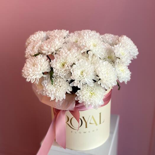 Хризантемы в коробке