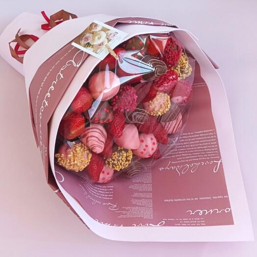 Букет 22-25 клубник🍓