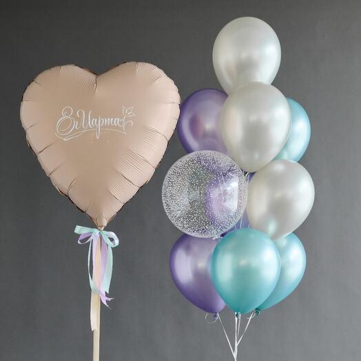 Set de bolas para el 8 de marzo "Encanto"