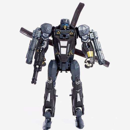 Робот «Военный вертолёт», трансформируется