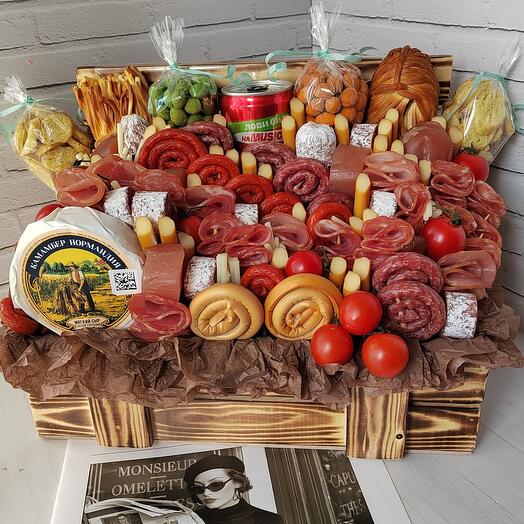 Мясной ящик(мужские букеты). Папе. Коллеге. Другу