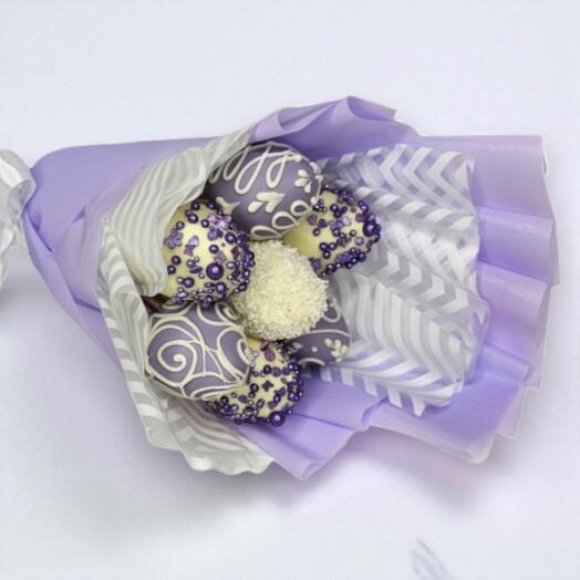 Букет 7 клубник в шоколаде арт. 10254