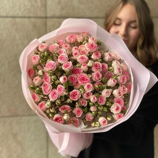 Кустовые розы Кейтлин букет