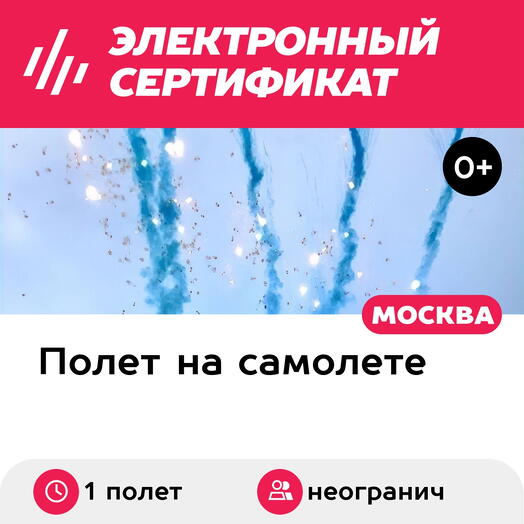 Подарочный сертификат Гендер-пати на аэродроме, аренда самолета с генератором дыма
