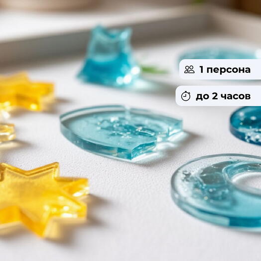 Застывшие фигуры. Создание изделий из эпоксидной смолы
