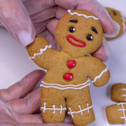 🎀Мастер-класс по изготовлению пряников "Пряничный человечек" 1 участник 1,5 часа 💝