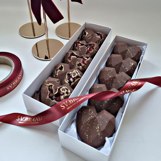 Шоколадные сердца 💕