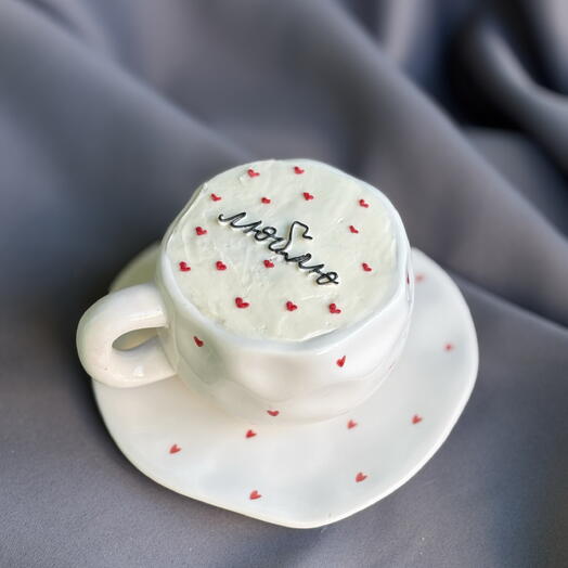 Торт в кружке