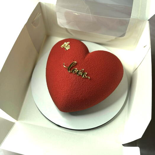 Муссовое сердце love