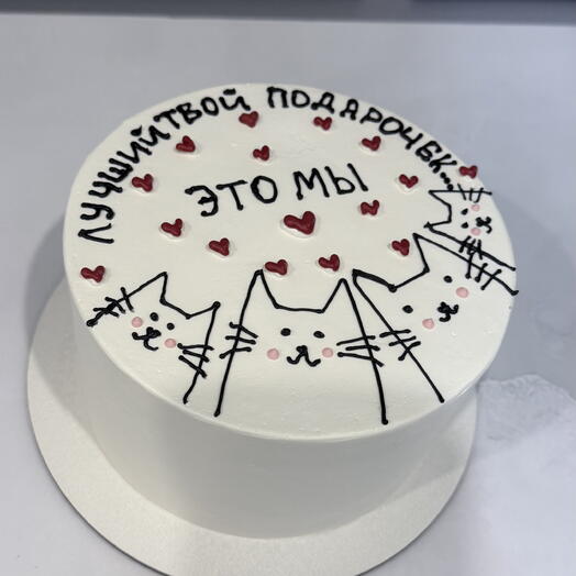 Торт Бенто макси Котики
