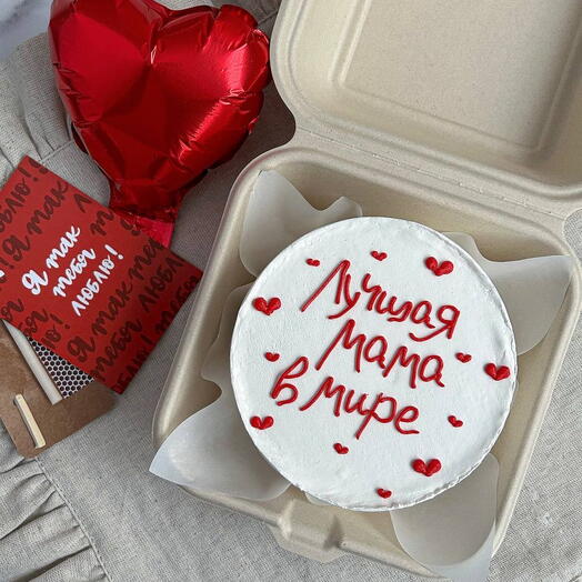 Бенто торт маме