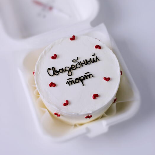 Свадебный бенто торт