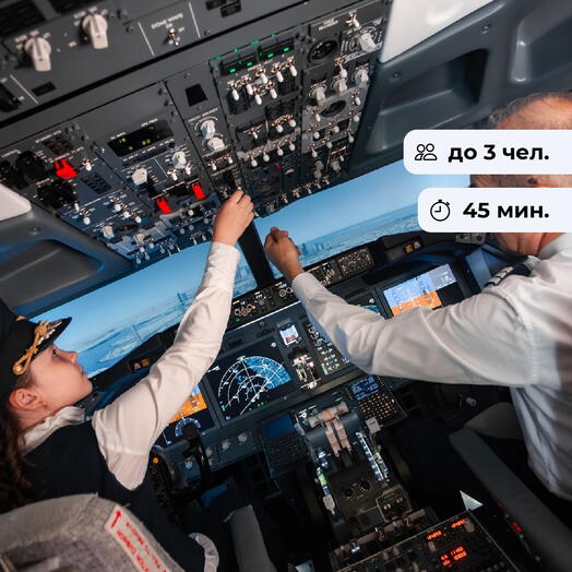Стань пилотом. Полет в авиатренажере Boeing 737
