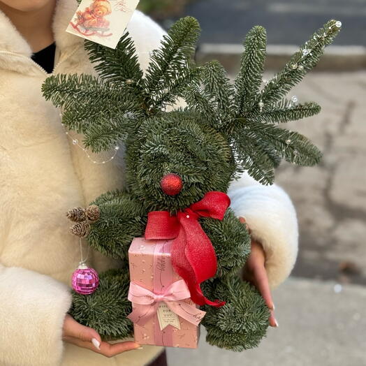 Олень из пихты Нобилис 🦌🎄