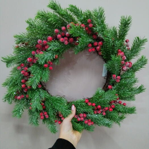Венок Новогодний ручная робота