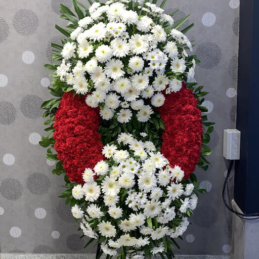 Траурный венок002