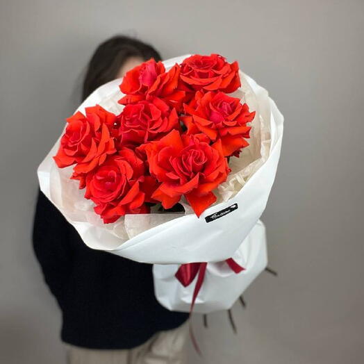 Моно-букет из французской розы Nina