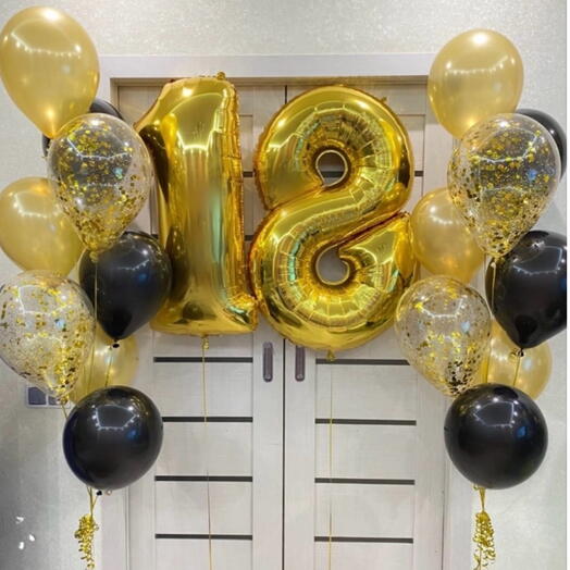 Шары на 18 лет