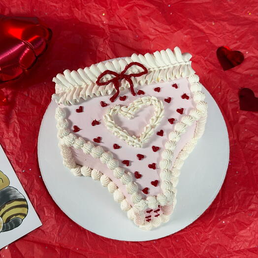 Необычный бенто тортик для любимого день влюбленных сладкий подарок