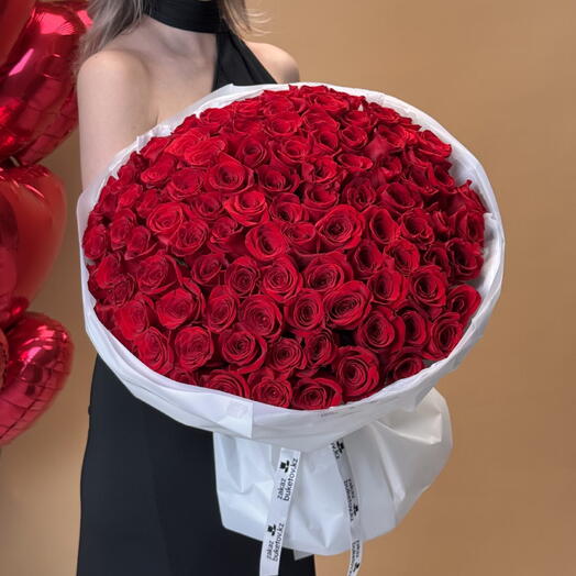 Букет из 101 розы Freedom