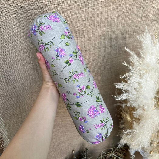 Валик с ароматными травами розовый 💖