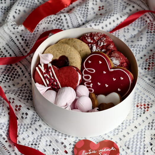 Набор пряников, печенья 14 февраля