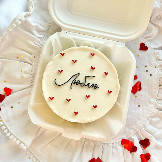 ♥️ бенто торт "люблю" ) на 8 марта