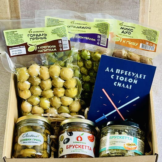 Гастрономический подарок мужчине «Да пребудет с тобой сила»