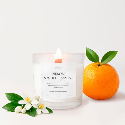 Свеча ароматическая "Neroli white jasmine"
