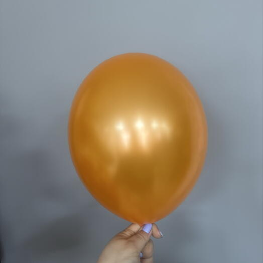Шар оранж гелий