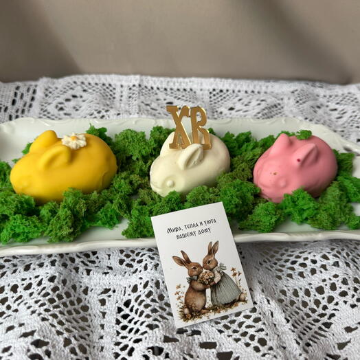 Пасхальные кролики творожные😍