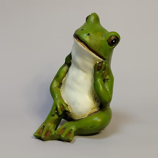 Статуэтка "жаба" 🐸 которая задумалась о жизни