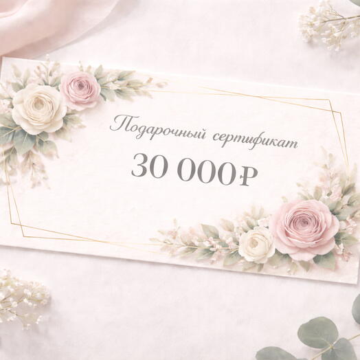Подарочный сертификат
