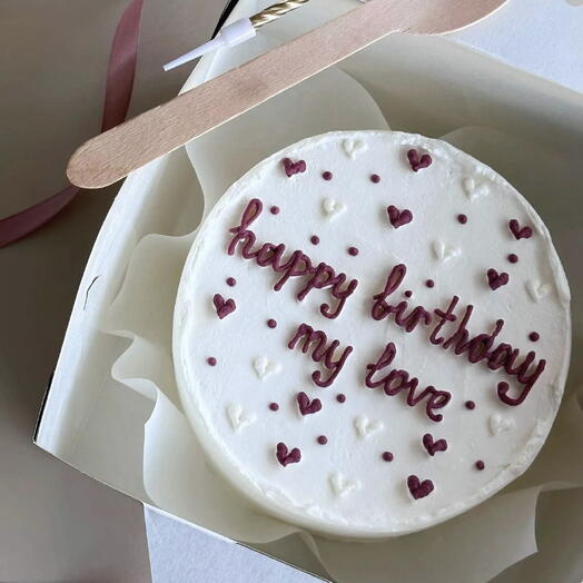 Бенто торт «Happy Birthday my love