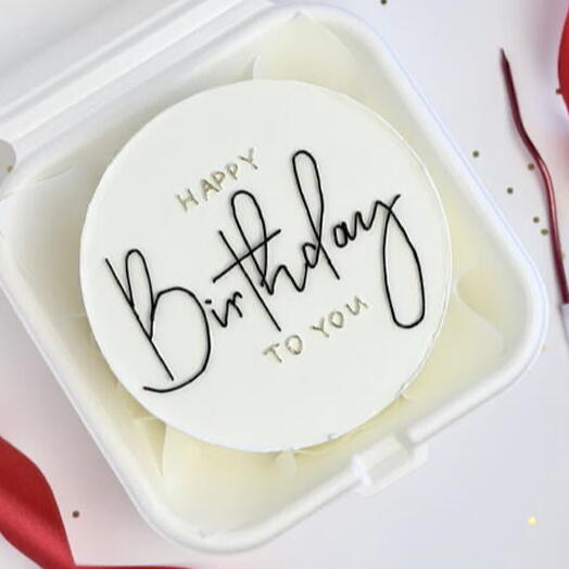 Бенто торт happy birthday