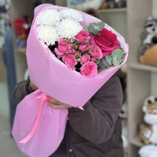 Малиновая вата 💕