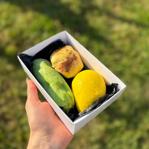 Корпусные фрукты 3 вкуса