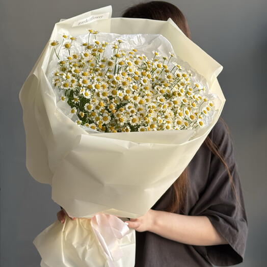 Букет из летних ромашек🤍